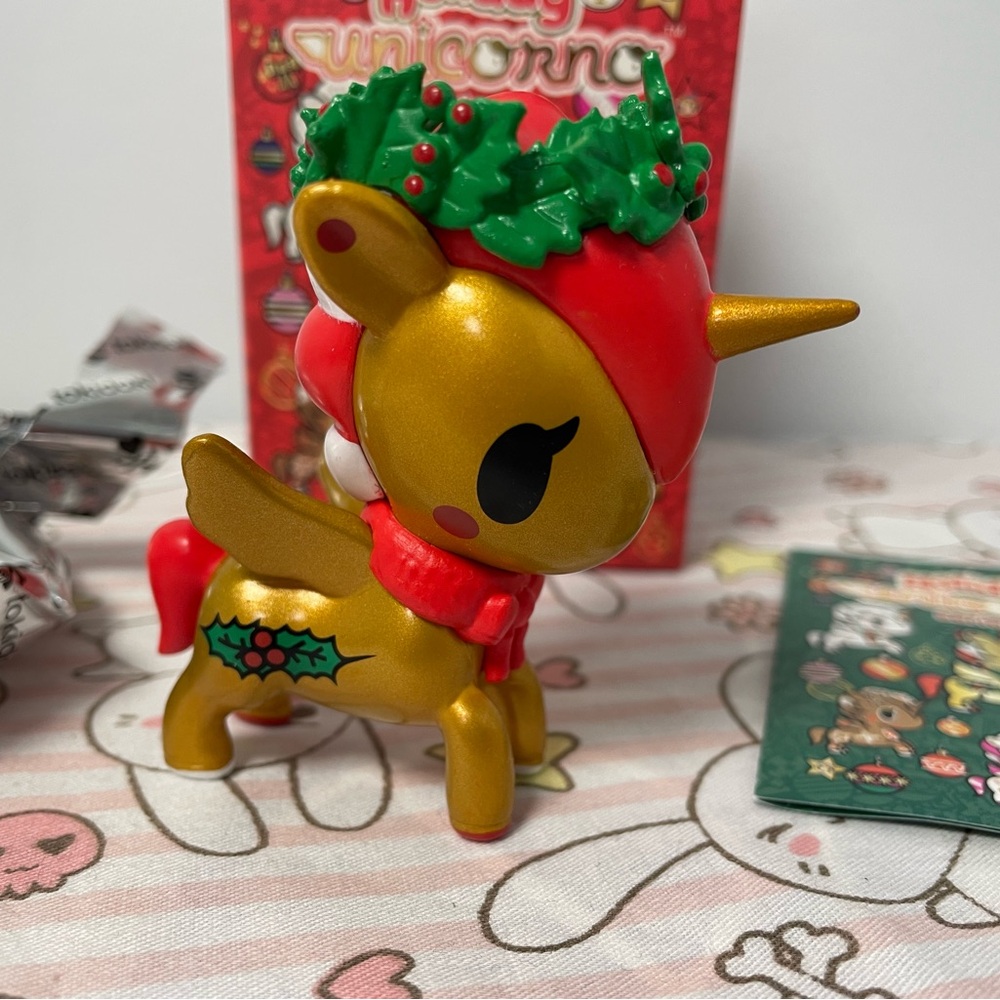 Tokidoki Holly Holiday Unicorno Series 1 Figure Art Mini Toy Christmas